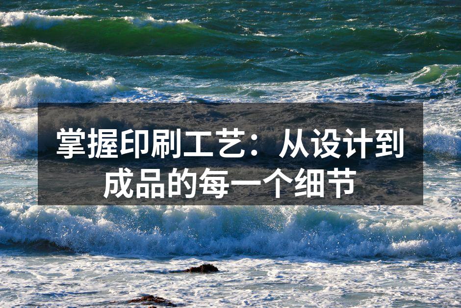 印刷工艺示意图